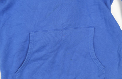 Marks and Spencer Boys Blue Pullover Hoodie 13-14 Years Gamer Graphic