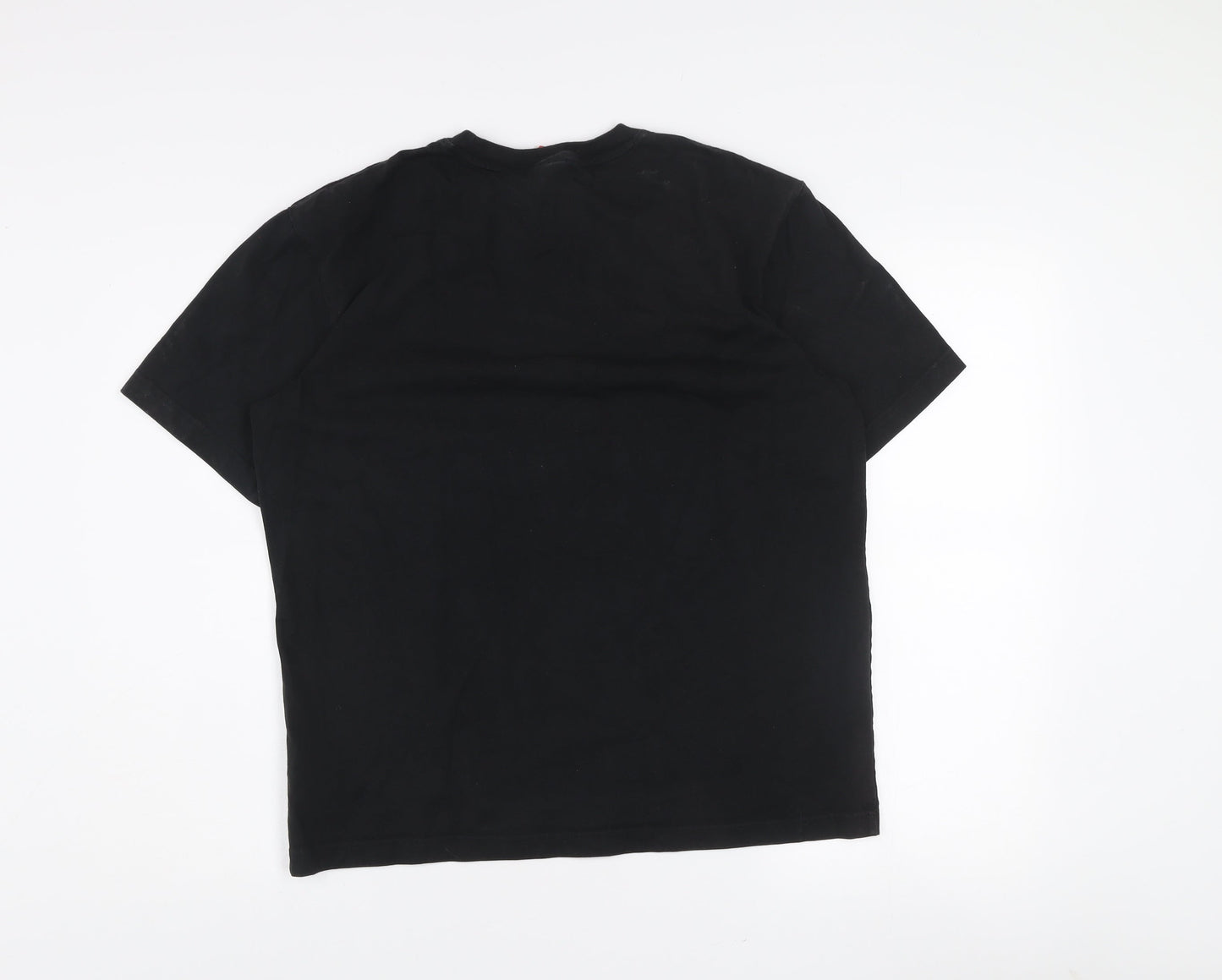 Adidas Men's Black Adventure Graphic Short Sleeve T-Shirt Size M