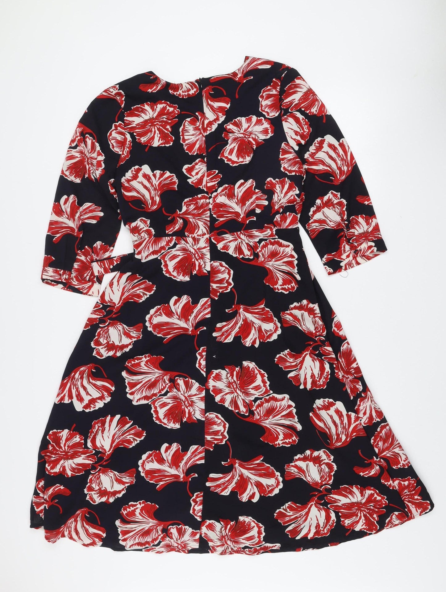 Emily & Me London Women's Multicoloured Size 10 Fit & Flare Dress