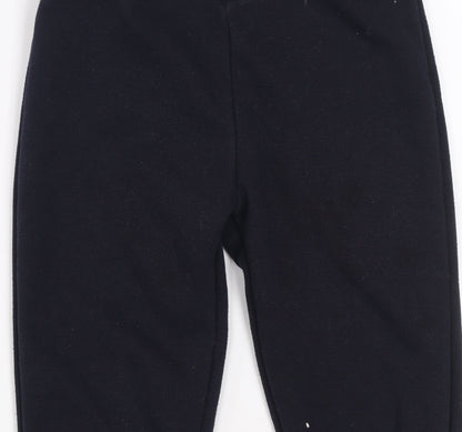 Dunnes Stores Girls Black Stretch Jersey Ankle Leggings 8-9 Years