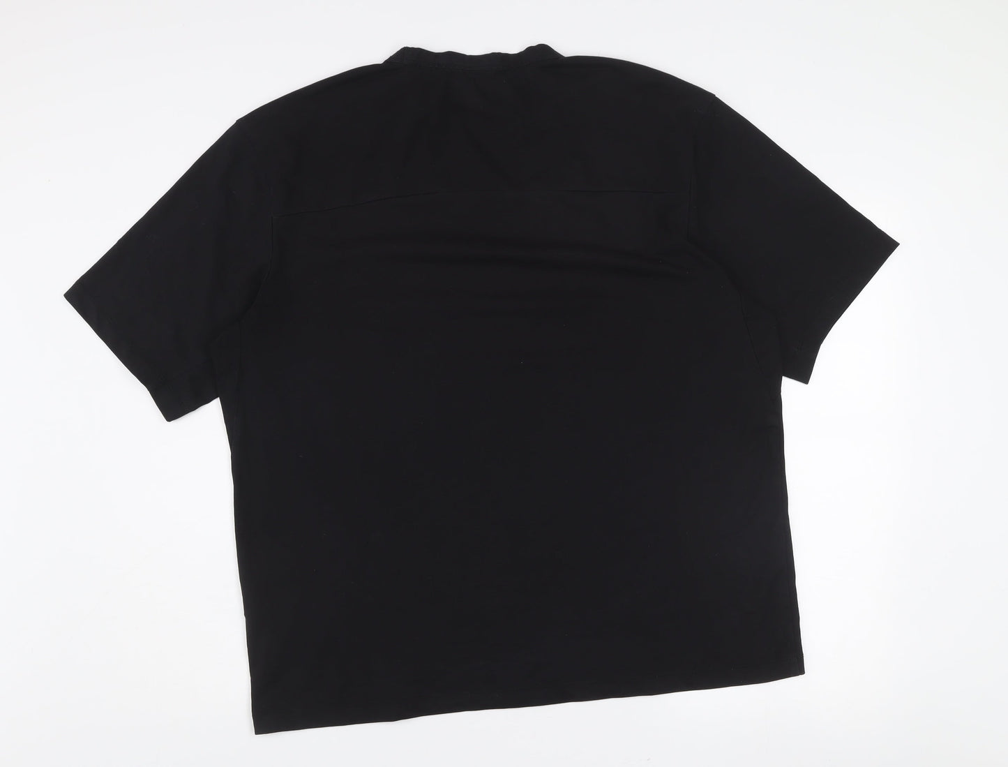 Zara Men's Black Athleticz XL Crew Neck Short Sleeve T-Shirt