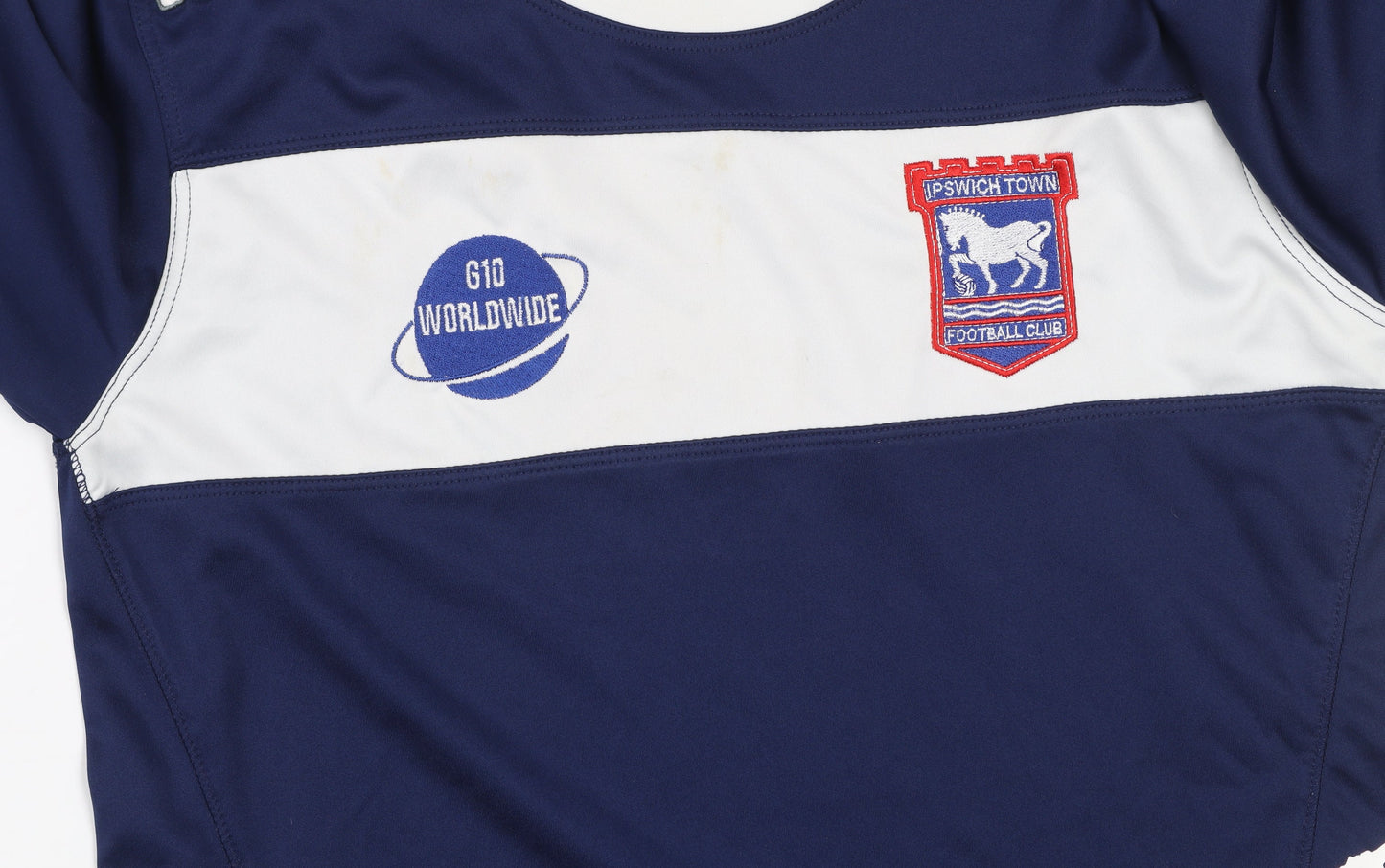 Kappa Boys Blue Ipswich Town Long Sleeve Football Jersey 14 Years