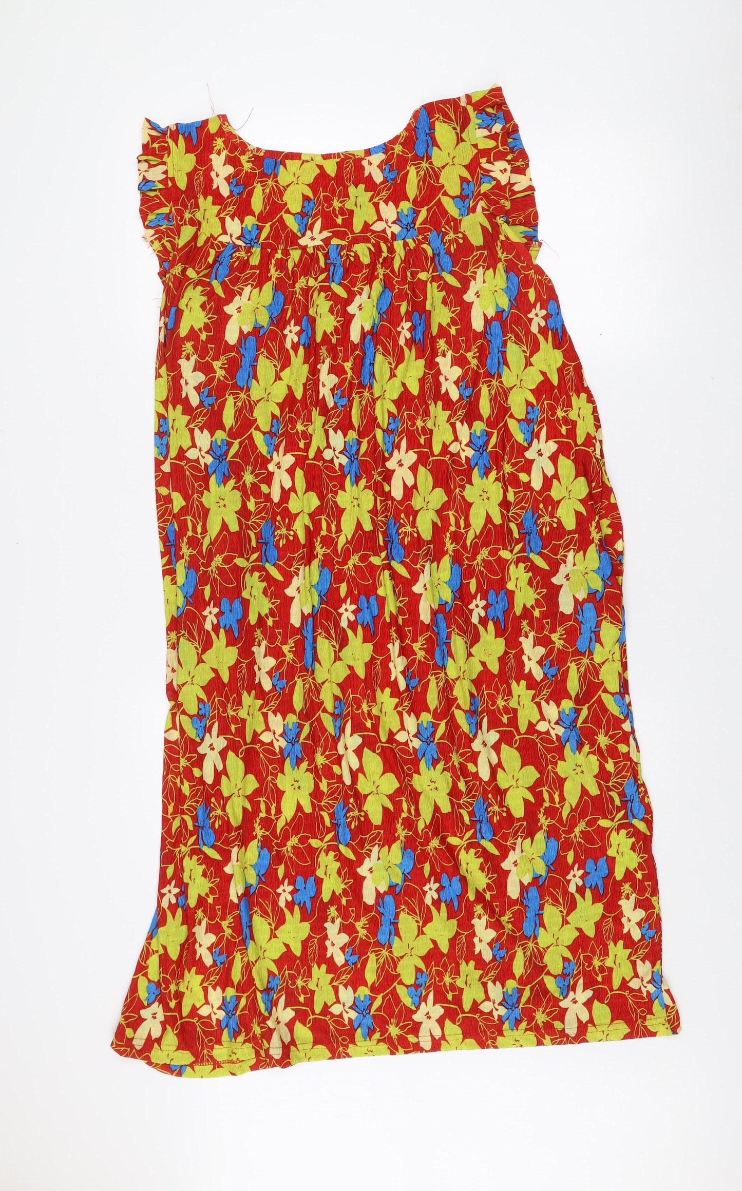 Mey Lon Mey Womens Multicoloured Floral Strapless Bodycon Dress M