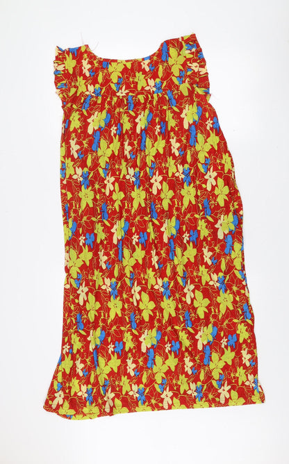 Mey Lon Mey Womens Multicoloured Floral Strapless Bodycon Dress M