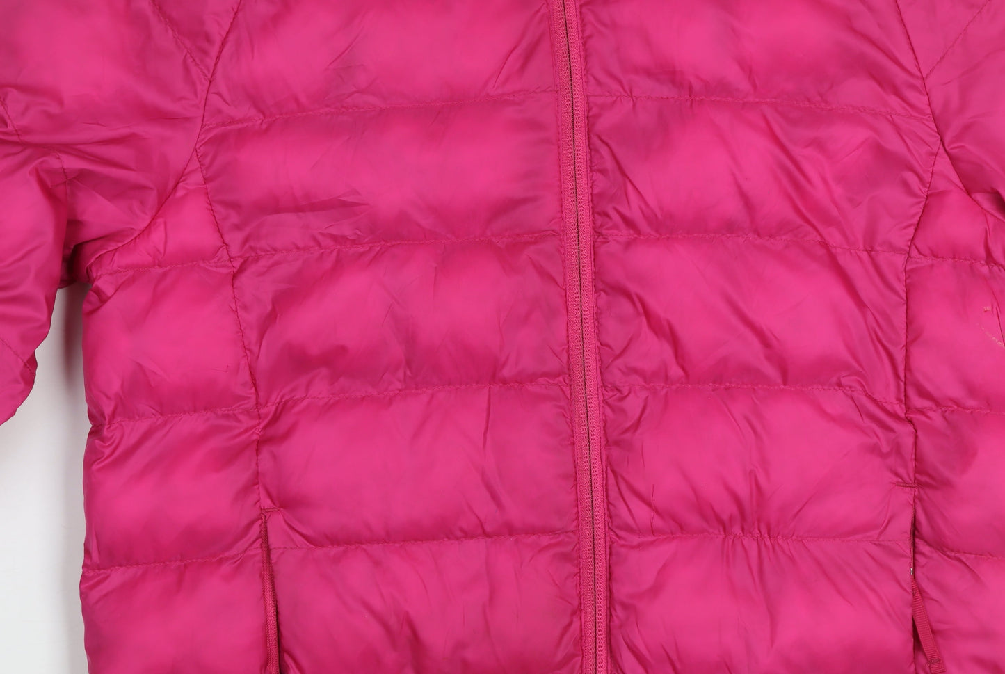 32 Degrees Girls Pink Hooded Puffer Jacket 9-10 Years Winter Coat Quilted