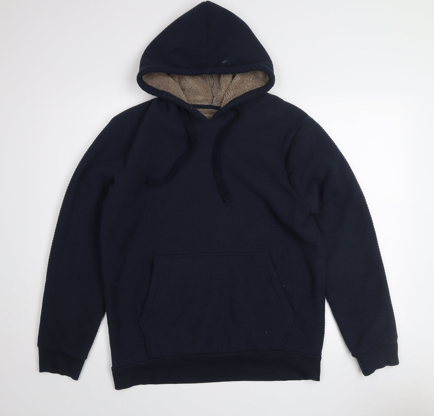 Dunnes Stores Women Navy Small Pullover Hoodie 100% Polyester