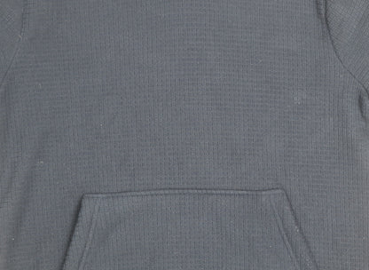 Dunnes Stores Women Navy Small Pullover Hoodie 100% Polyester