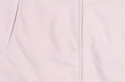Great Northwest Womens Pink Fleece Waistcoat M Full Zip Pockets Casual