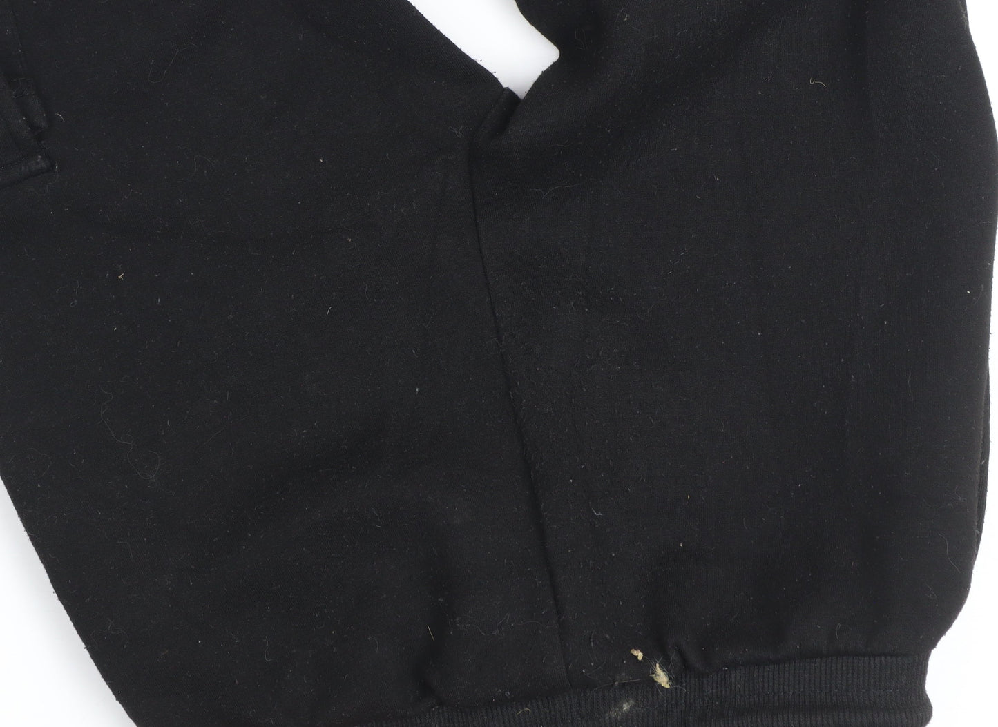 Pokémon Boys Black Jogger Sweatpants 9-10 Years Elastic Waist Tapered Fit