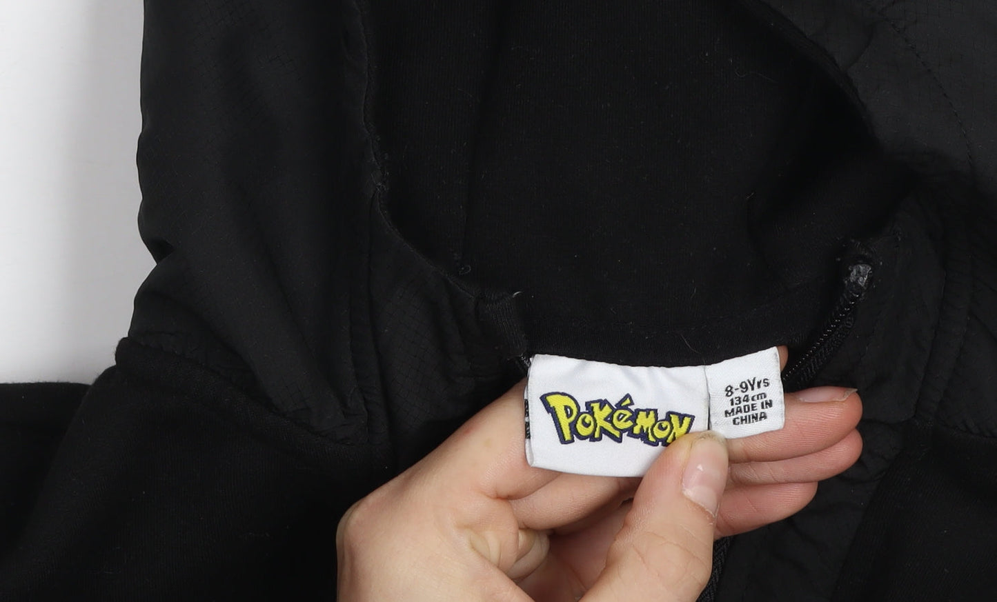Pokémon Boys Black Charizard Half Zip Hoodie 8-9 Years 1/2 Zip Graphic Print