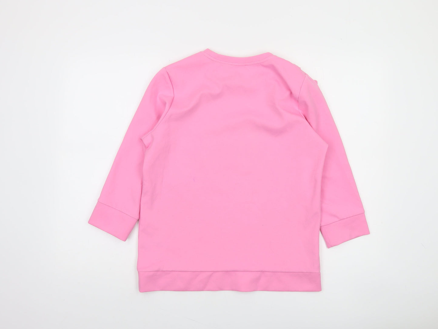 Savida Pink Bow Pullover Sweatshirt Medium Womens Casual