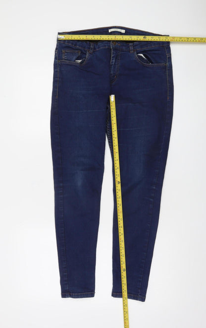 b.young Women's Blue Skinny Stretch Jeans Size 10