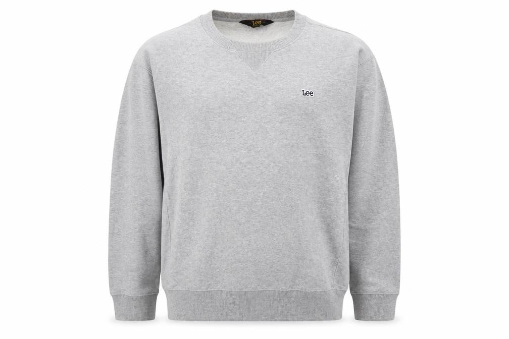 Mens UK Size S Lee Grey Pullover Sweatshirt