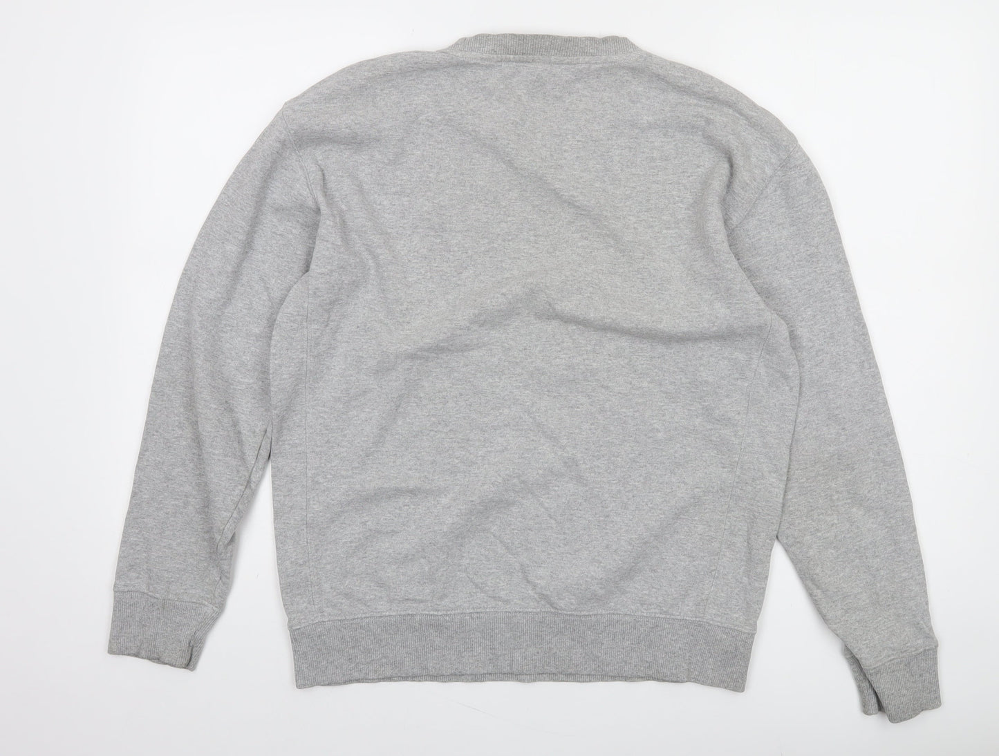 Mens UK Size S Lee Grey Pullover Sweatshirt