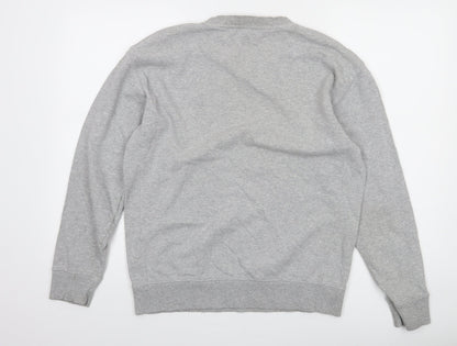 Mens UK Size S Lee Grey Pullover Sweatshirt