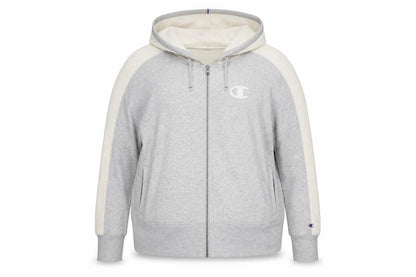 Womens UK Size 1X Champion Grey Full Zip Hoodie