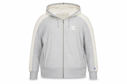 Womens UK Size 1X Champion Grey Full Zip Hoodie