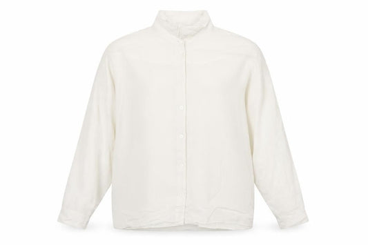 ASOS Women’s White Viscose Long Sleeve Button-Up Shirt Size 10