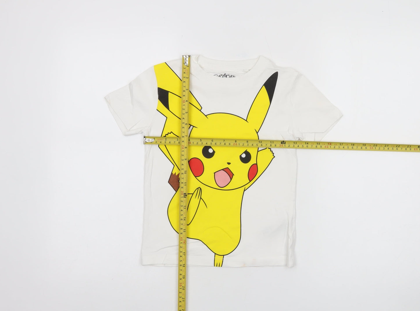 Next Boys White Pokémon Pikachu Graphic Cotton Short Sleeve T-Shirt 5 Years