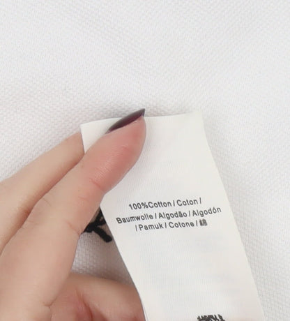 Fred Perry Men's White Cotton Polo Shirt M Classic Style