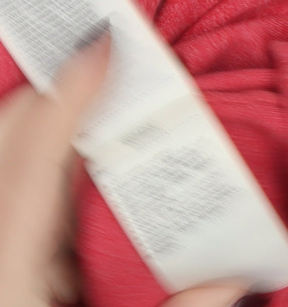 Superdry Men's Red Short Sleeve Henley T-Shirt Size L