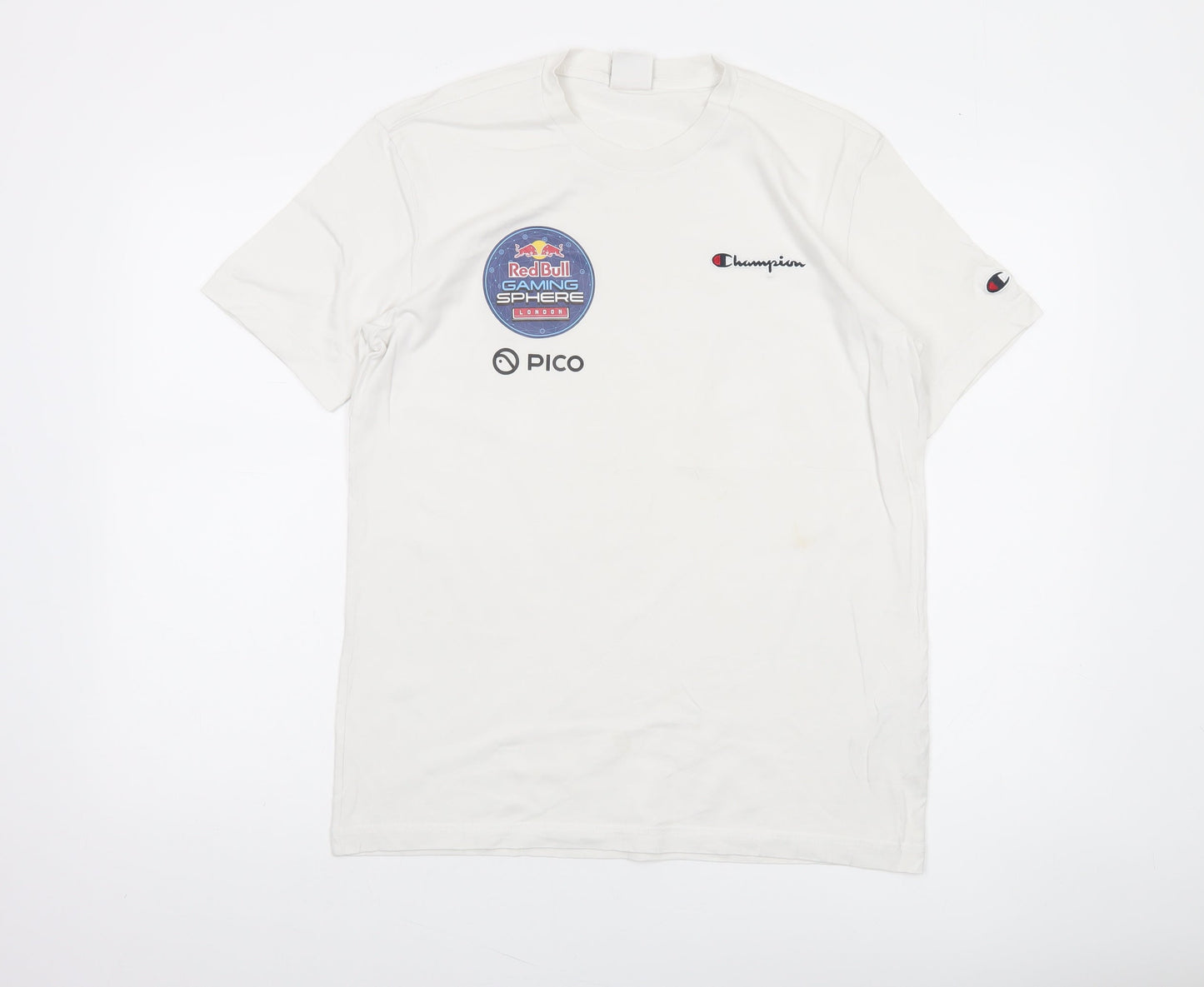 Mens UK Size S Champion White  T-Shirt
