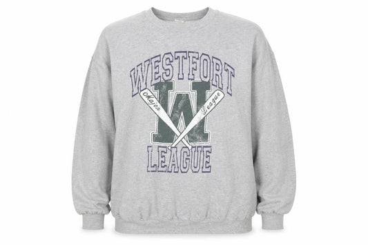 Urban Outfitters Women Grey Graphic Pullover Sweatshirt Size L