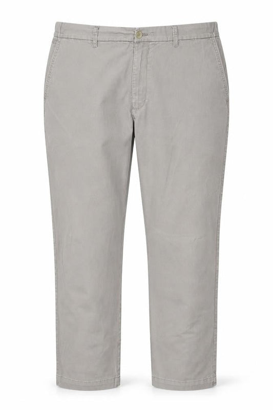 Front view of Dunnes Men's Beige Chino Trousers 42W 32L Regular Fit