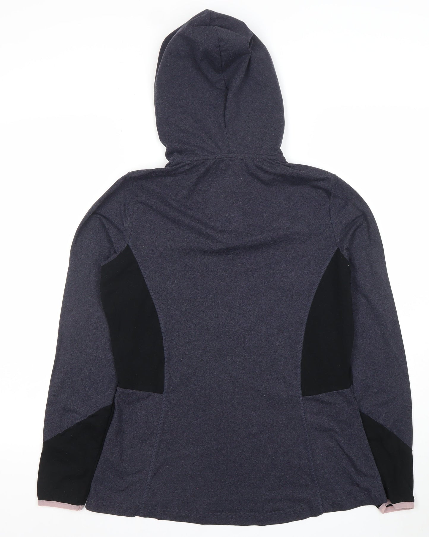 St. Bernard for Dunnes Stores Women's Grey 1/4 Zip Hoodie Small Polyester Blend