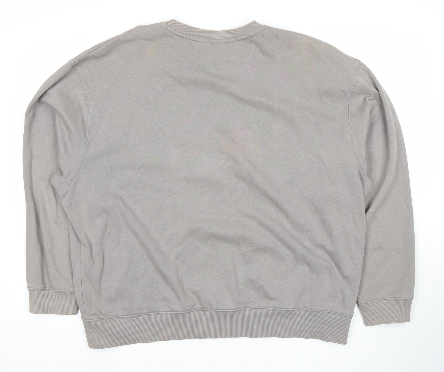 The Couture Club Mens Grey Logo Sweatshirt L Regular Fit