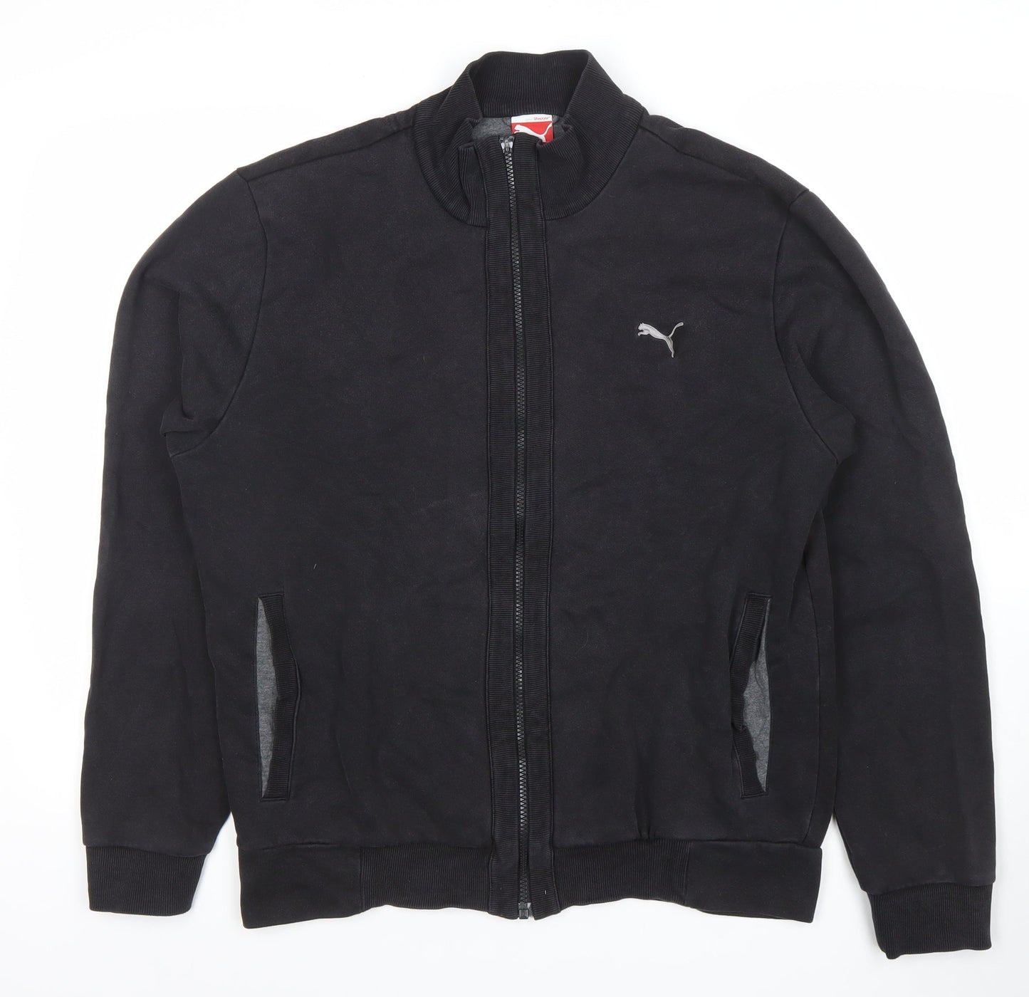 Mens UK Size L PUMA Black Full Zip Sweatshirt