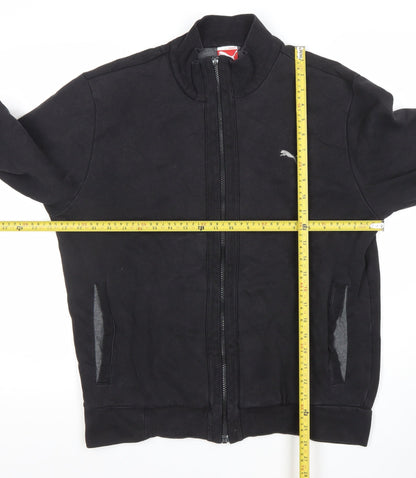 Mens UK Size L PUMA Black Full Zip Sweatshirt