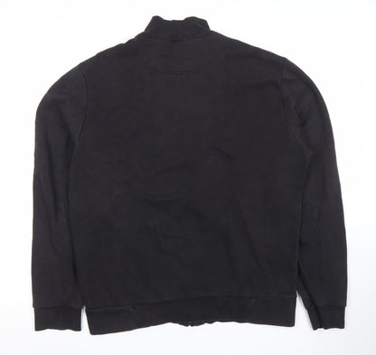 Mens UK Size L PUMA Black Full Zip Sweatshirt