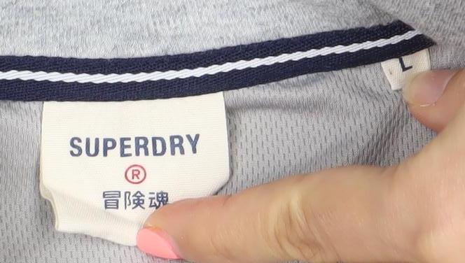 Superdry Mens Grey Full Zip Track Sweatshirt Jacket Size L