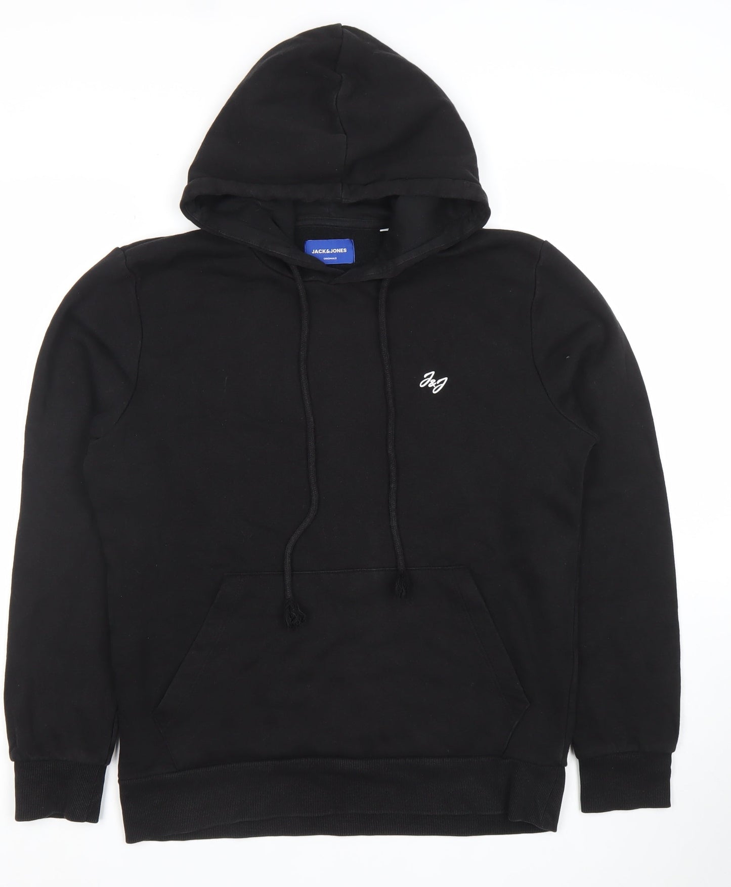 Womens UK Size S JACK & JONES Black Pullover Hoodie