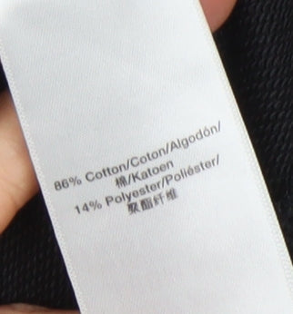 DKNY Sport Women's Black Pullover Hoodie XS Cotton Blend