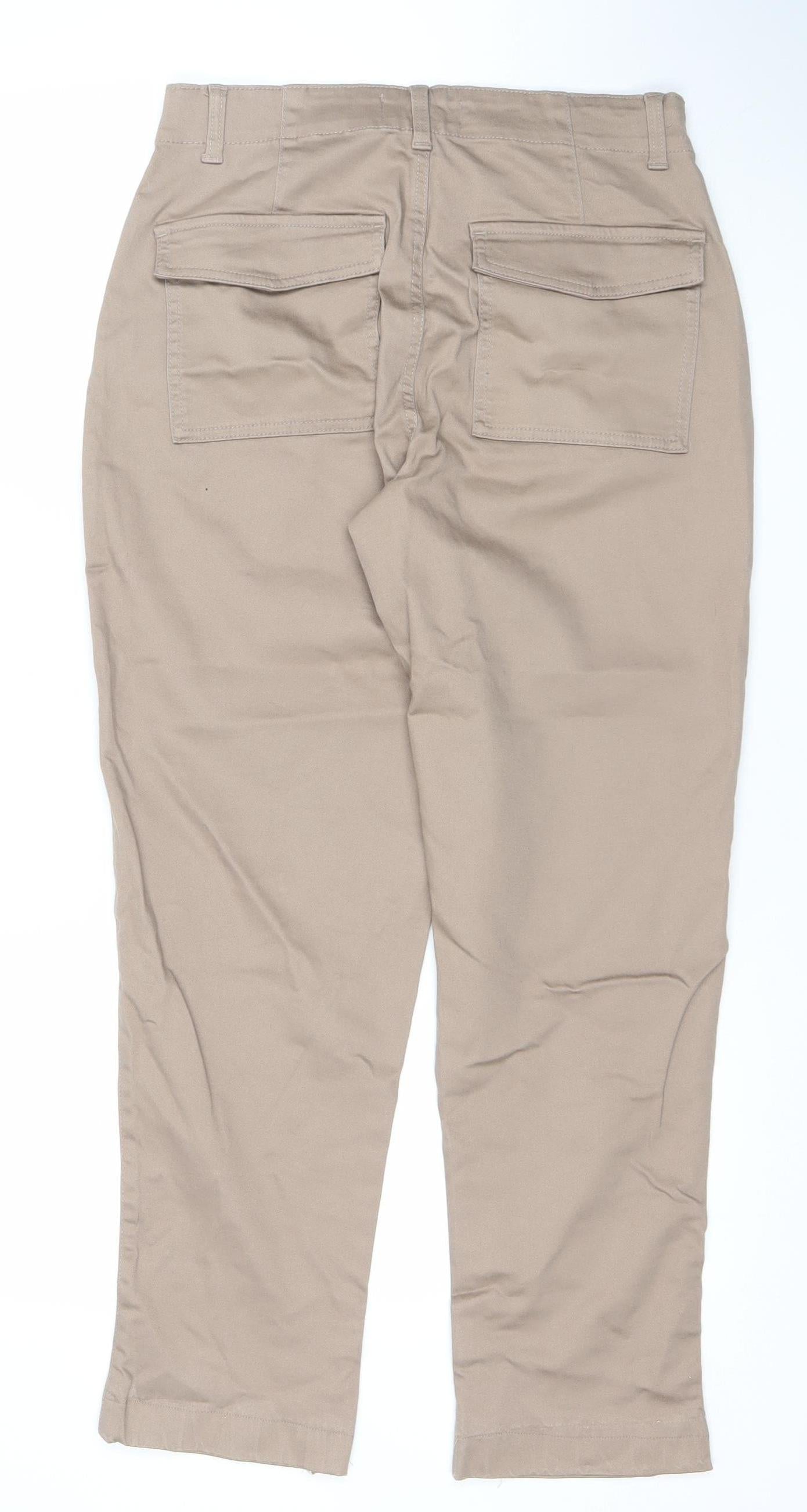 Primark Women’s Beige Straight Jeans Size 10 Regular Fit