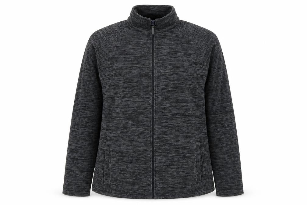 Mountain Warehouse Women Grey Full Zip Fleece Jacket Size L