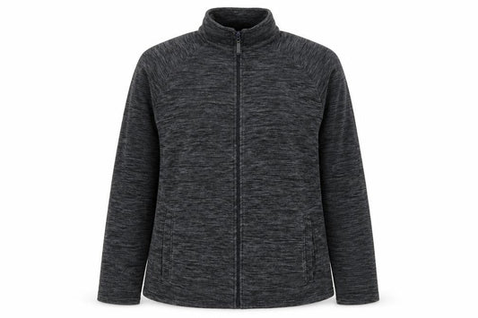 Mountain Warehouse Women Grey Full Zip Fleece Jacket Size L