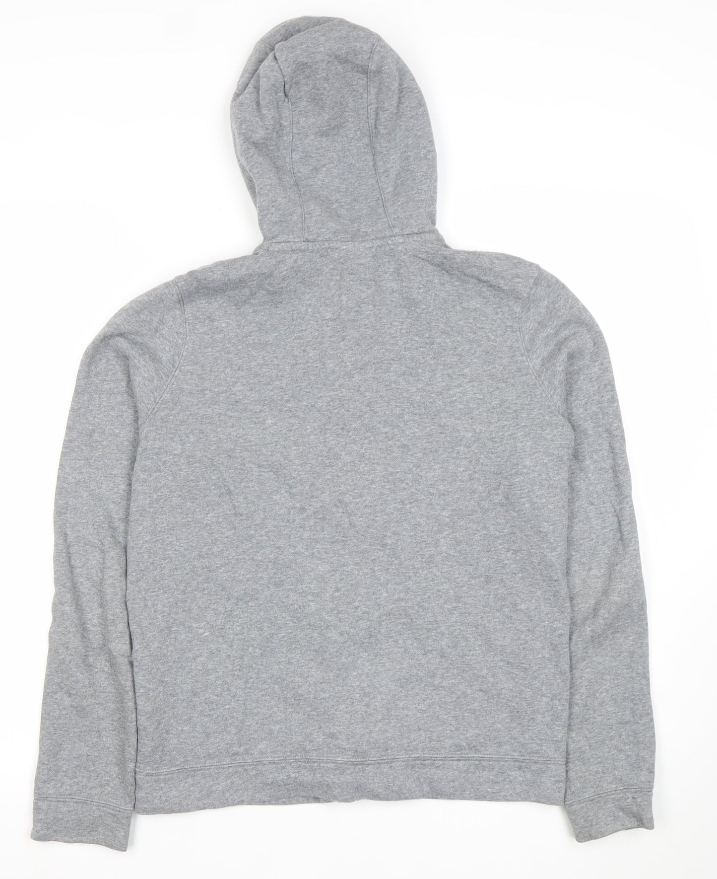 Nike Boys Grey Full Zip Hoodie XL Cotton Blend Casual Sportswear