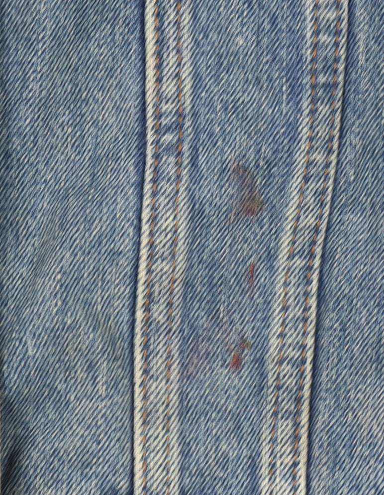 Topshop Women's Blue Denim Basic Jacket UK 8 Regular Fit