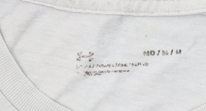 Under Armour Men's Grey RUN Graphic Short Sleeve T-Shirt M