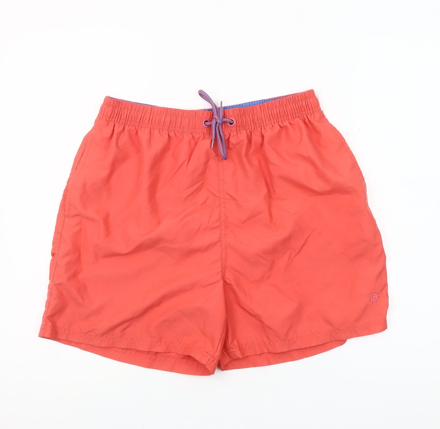 Cargo Quay Men's Red Swim Shorts L Drawstring Quick Dry Nylon