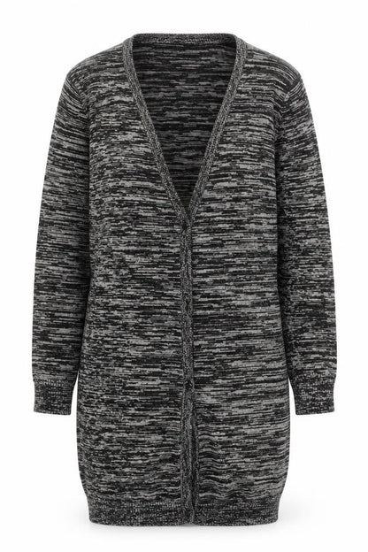 Cheap Monday WKND Women's Grey Long Knit Cardigan Size Regular