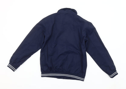 Race Marine Boys Blue Polyester Bomber Jacket Size 146 Full Zip