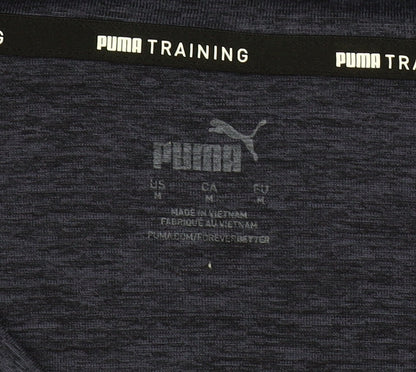 Puma Men's Navy Blue Crew Neck Training T-Shirt Size M