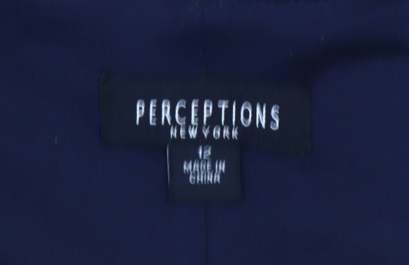 Perceptions New York Women's Multicoloured Size 12 Fit & Flare Floral Dress
