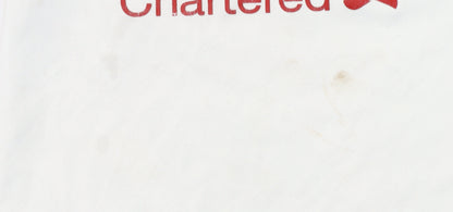 New Balance Boys White Liverpool FC Short Sleeve Football T-Shirt 4-5 Years