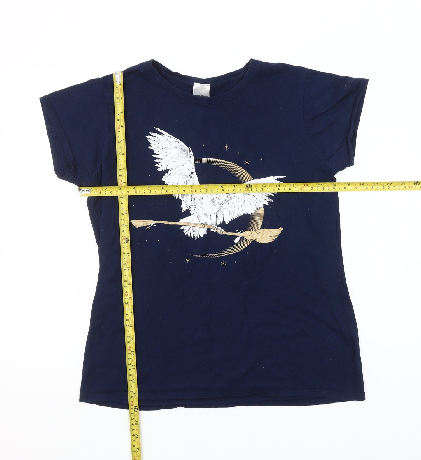 Gildan Women’s Blue Harry Potter Graphic T-Shirt XL Casual Cotton