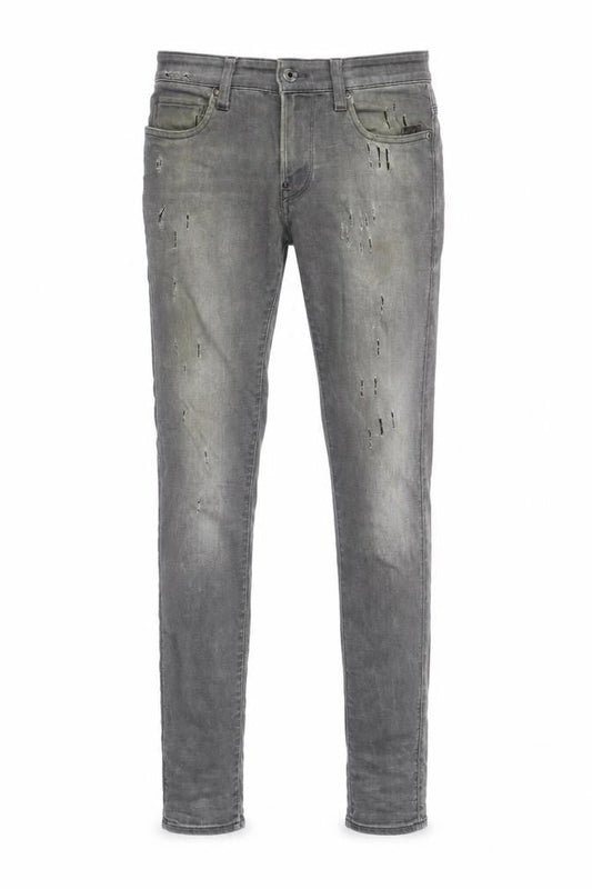 G-Star RAW Men’s Grey Revend Super Slim Distressed Skinny Jeans W26 L34